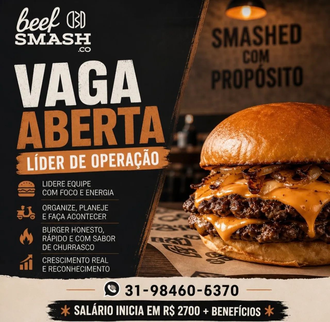 Líder Operação Beef Smash