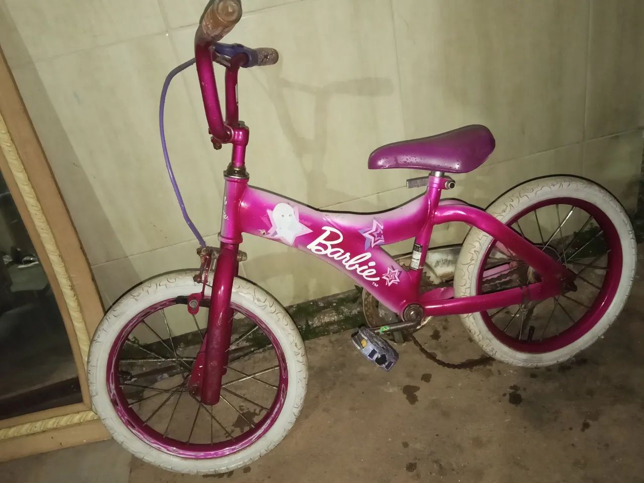 Bicicleta infantil da Barbie  - Foto 2