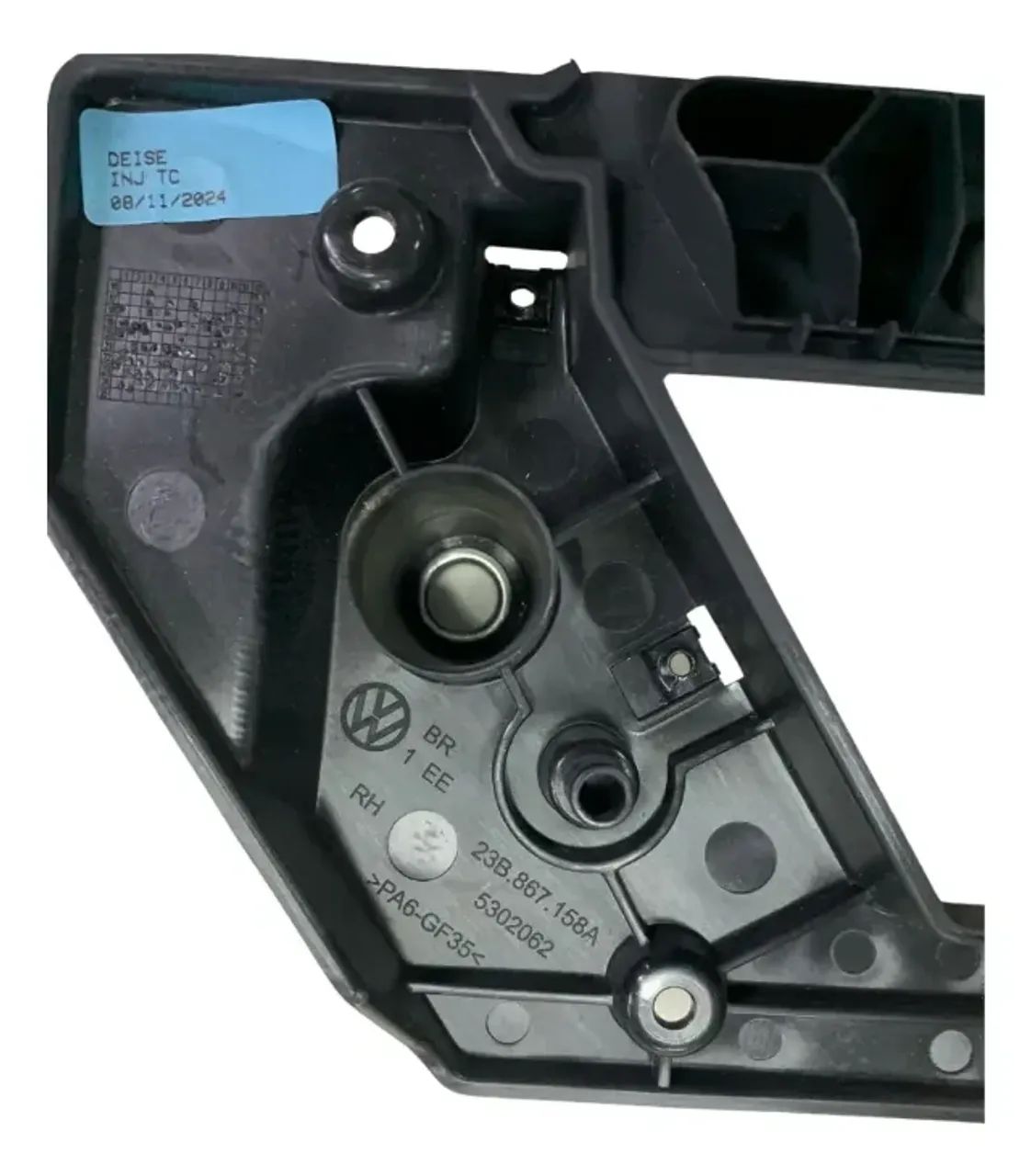 Moldura Com Maçaneta Lado Direito Original Vw Novo Delivery - Foto 3