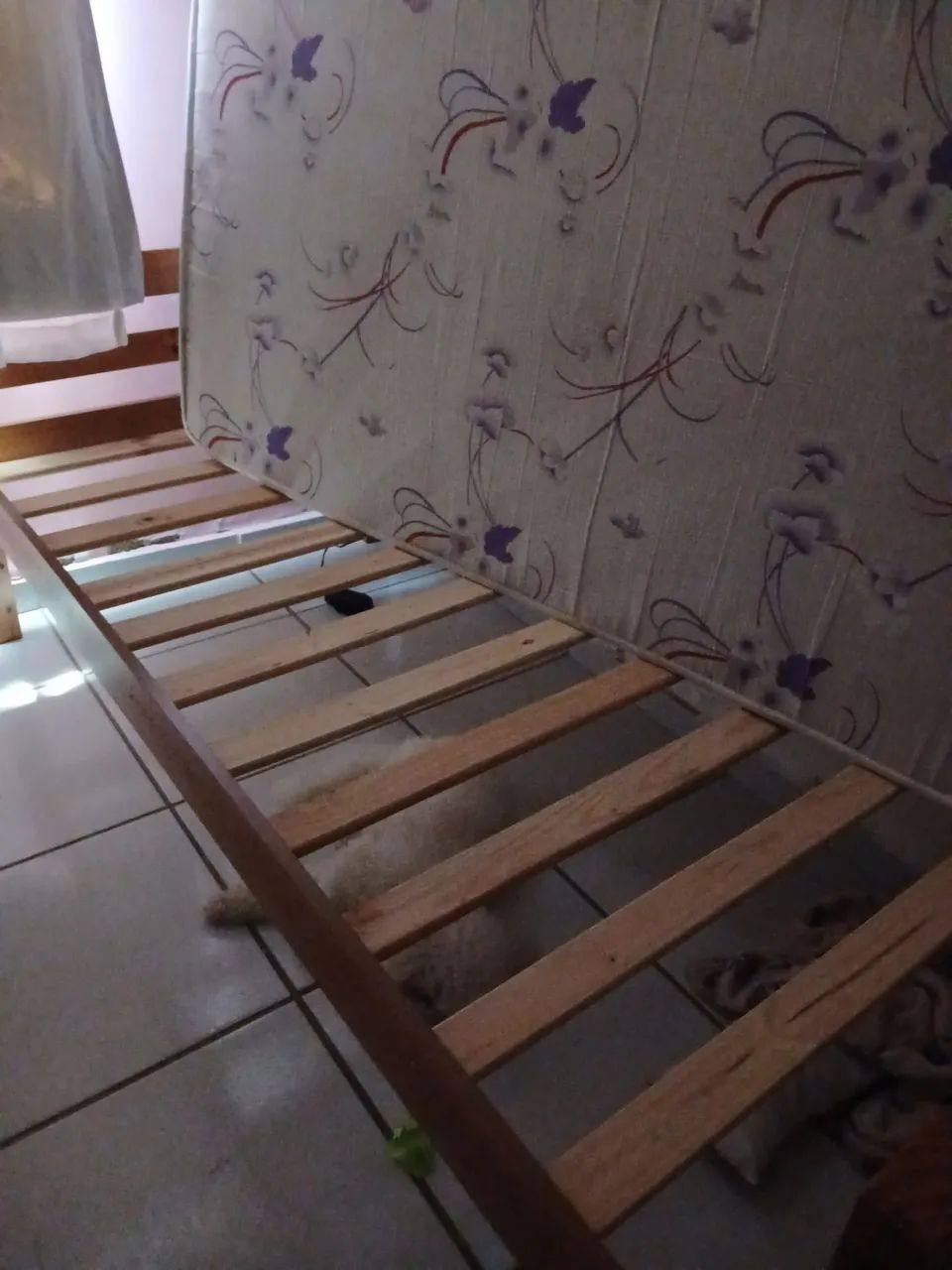 Cama de madeira solteiro - Foto 3