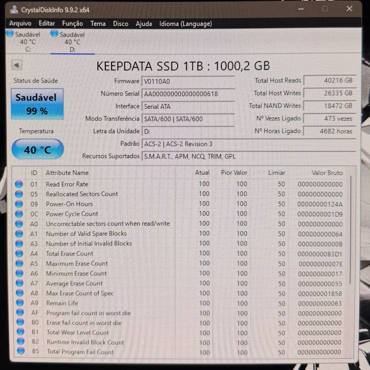 SSD 1TB SATA KEEPDATA - Foto 2