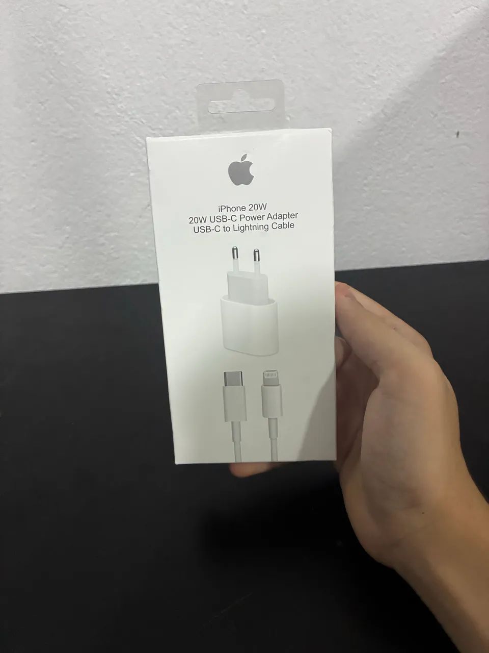 Kit Carregador 20W USB-C + Cabo Lightning para iPhone | Novo