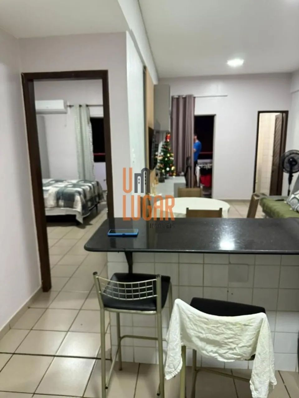 Um Lugar Imóveis Aluga: Apartamento Exclusivo com 1 quarto no Edifício André Segóvia, - Um - Foto 6