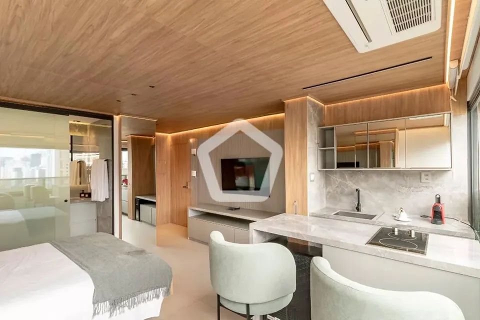 Studio em Itaim Bibi com piso vinyl e boa iluminação - Venda! - Foto 5
