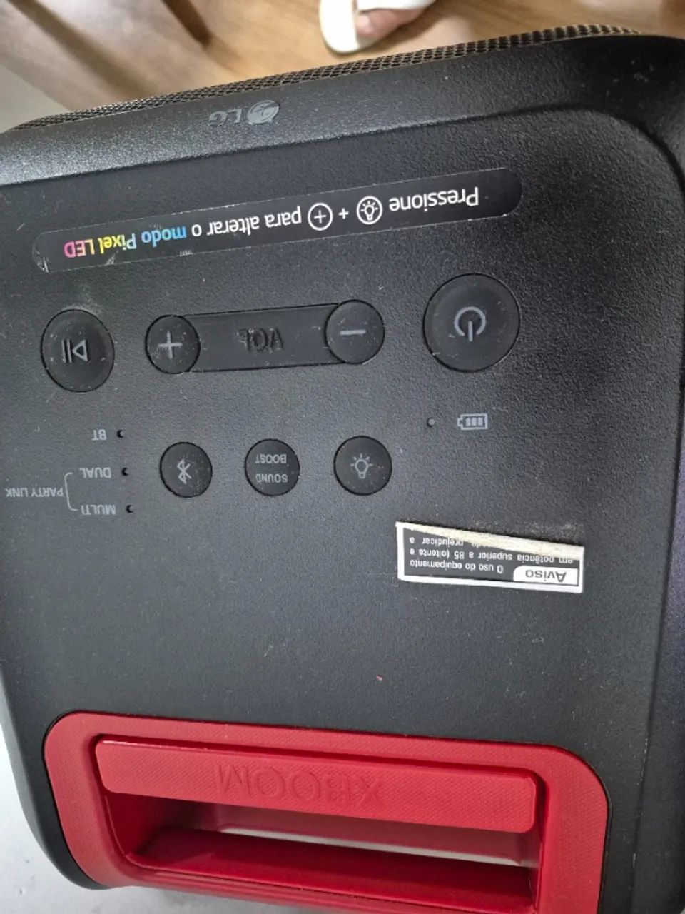 LG XBOOM XL7S Bluetooth - Foto 3
