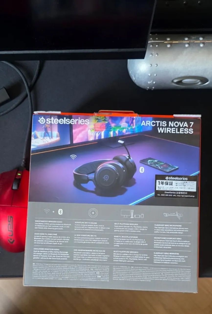 Fone De Ouvido Steelseries Arctis Nova 7 Wireless Gen 2 Gaming Headset - Foto 3