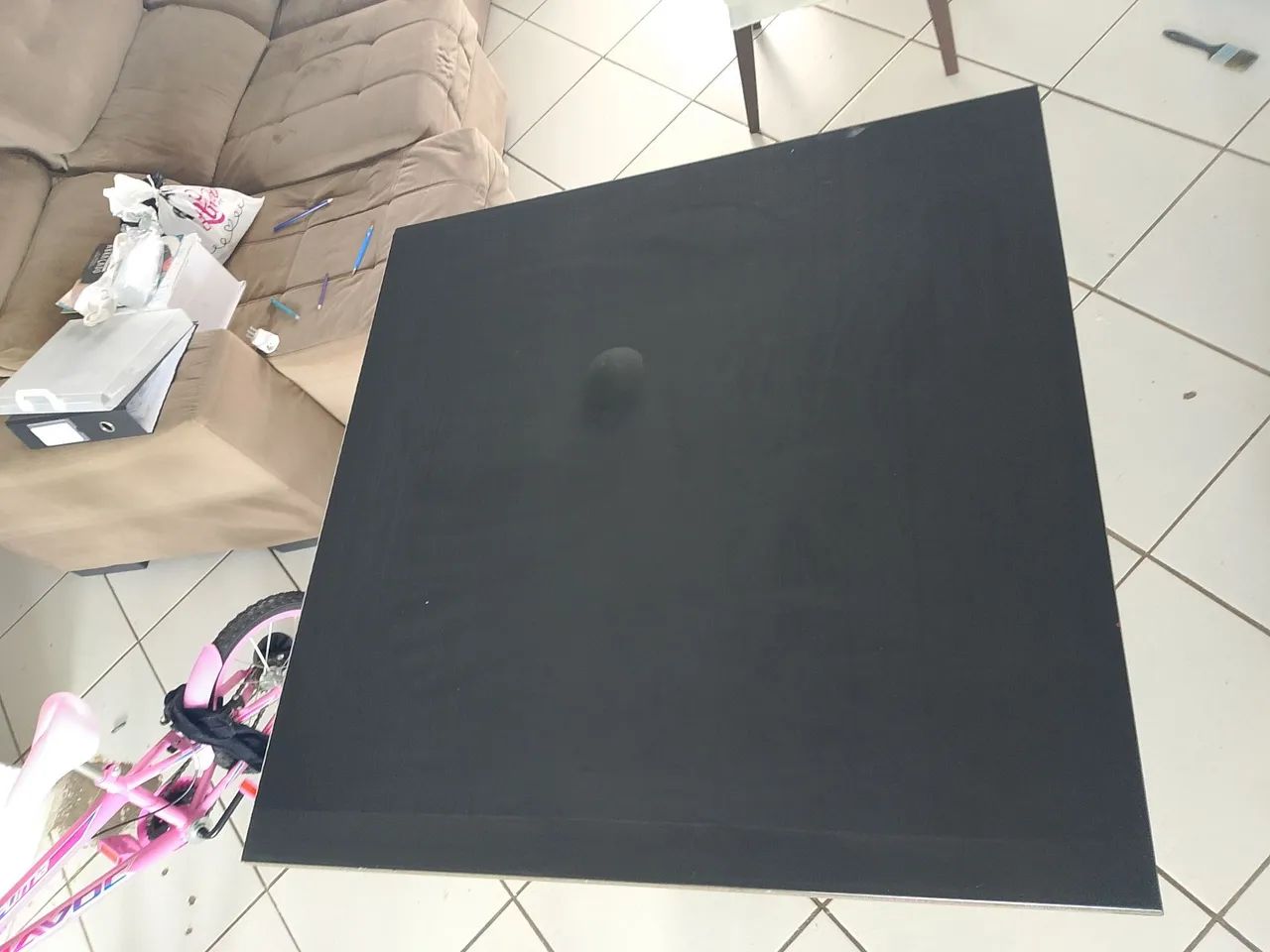 Mesa de jantar quadrada 1x1 com 4 cadeiras - Foto 2