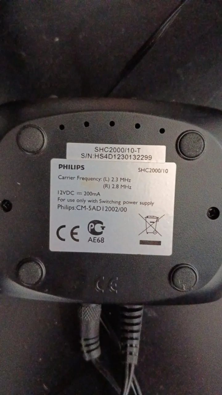Fone Philips SHC2000 usado em perfeito estado