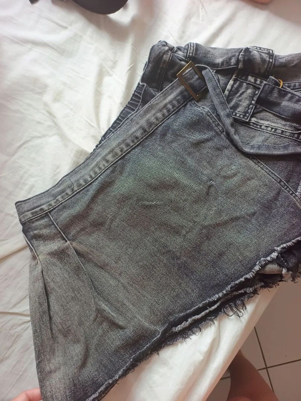 Short Saia jeans  - Foto 4