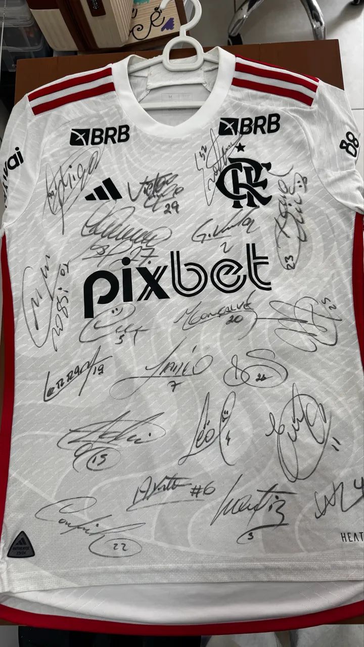 Camisa autografada FLAMENGO
