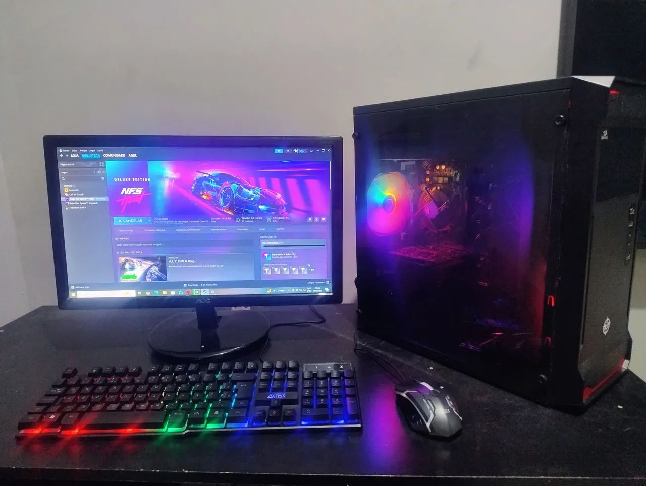 Pc gamer completo  - Foto 2