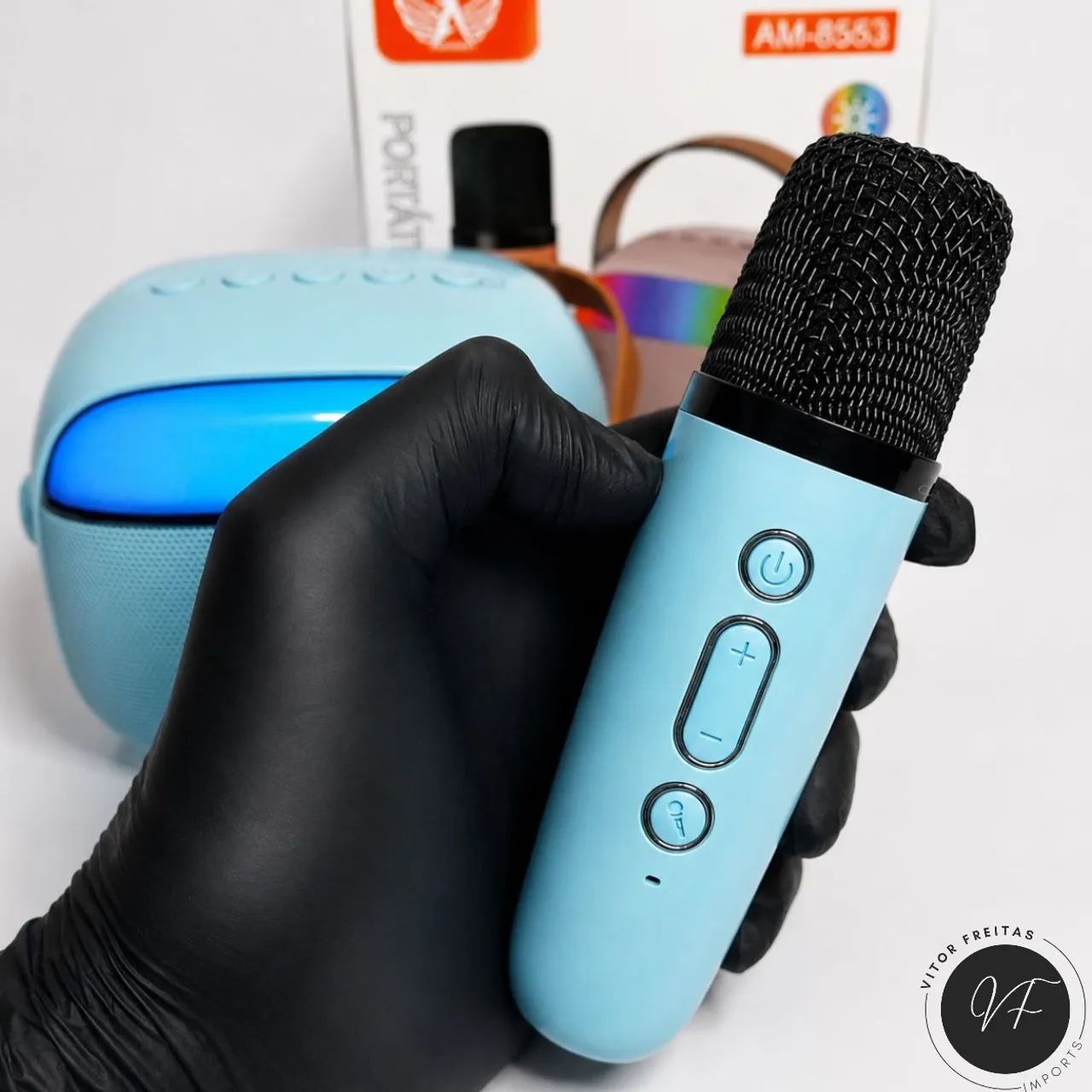 Mini Karaokê Bluetooth | Entrega Grátis em VCA  - Foto 3