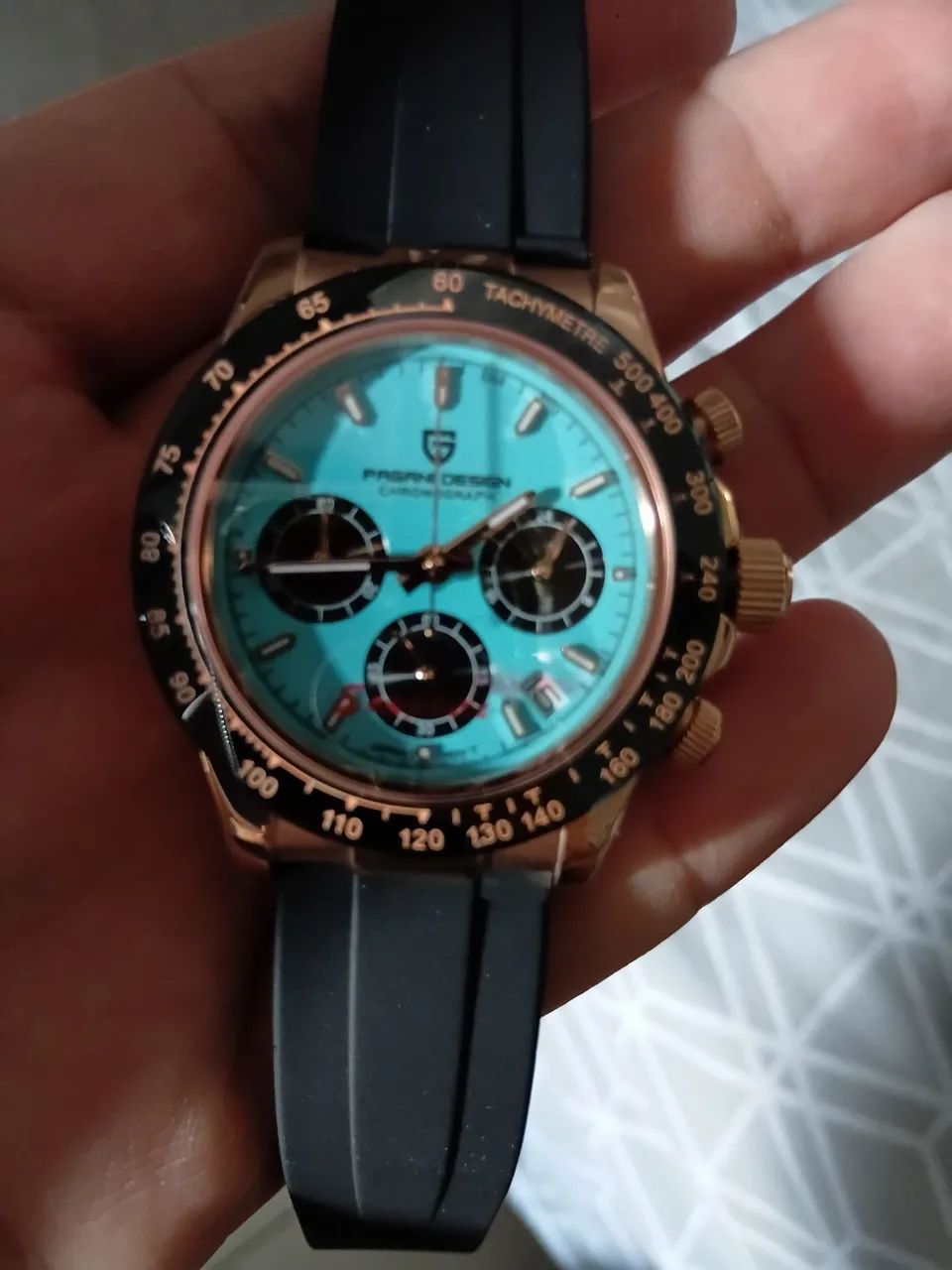 Relógio Pagani Design Crono - Ice Blue Daytona  - Foto 3