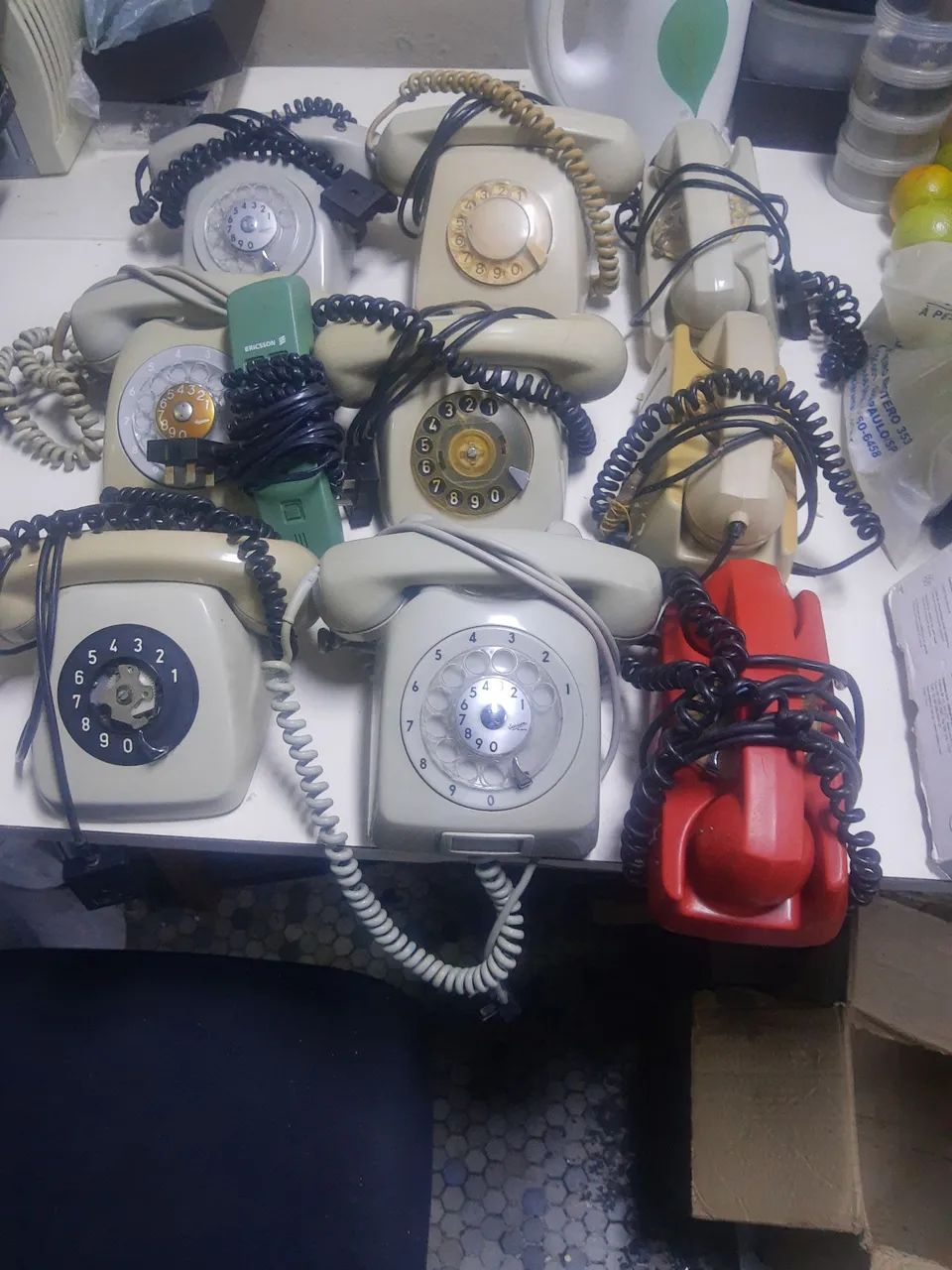 Telefone de disco lote com 10  - Foto 3