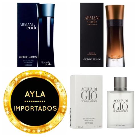 5 x R$: 69,80 Perfume Importado GIORGIO ARMANI