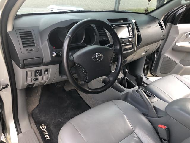 Particular Vende Hilux CD 4x4 SRV Diesel Blindado - Foto 9
