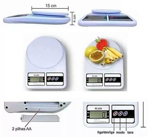 Balança Digital De Cozinha de 10kg - Foto 4