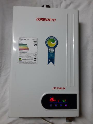 Aquecedor Lorenzetti a gaz agua quente semi novo