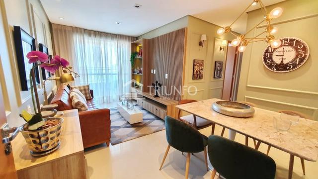 (EXR18528) Apartamento à venda no Luciano Cavalcante de 70m² com 3 quartos e 2 vagas