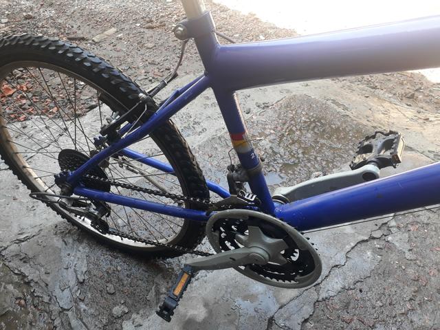 Bicicleta Cross Azul - Foto 2