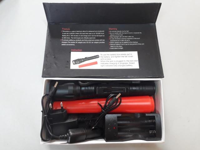 Lanterna Tática Swat 290000 Lumens com Led T6 o mais potente da Categoria - Foto 4