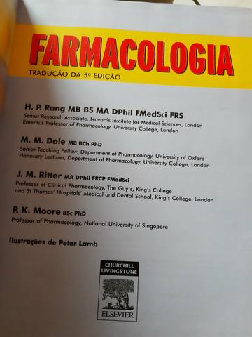 Livro de Farmacologia Rang e Dale - Foto 2