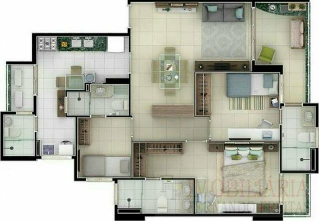 Apartamento três suítes, novo, alto padrão, preço de oportunidade. - Foto 16