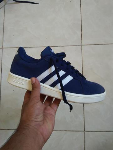 Tênis Adidas Grand Court Azul 38