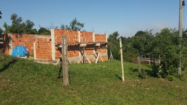 Vendo terreno com casa para terminar - Foto 3