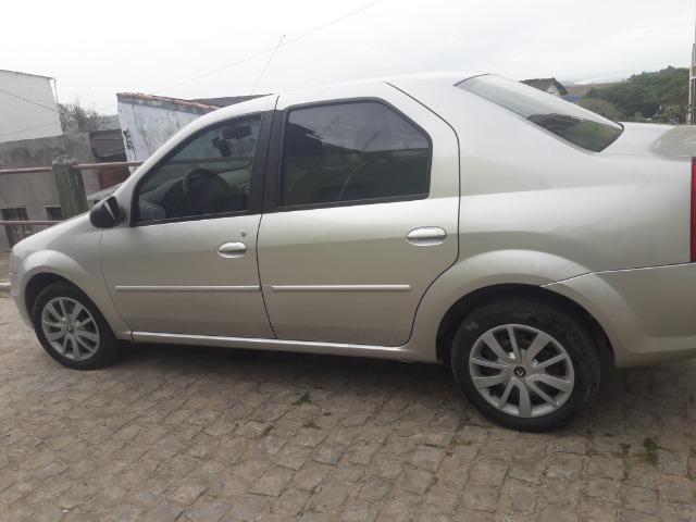 Carro renault logan 2011 1.6 - Foto 3