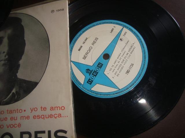Sergio Reis, Lote com 2 compactos Vinil, Jovem Guarda - Foto 6