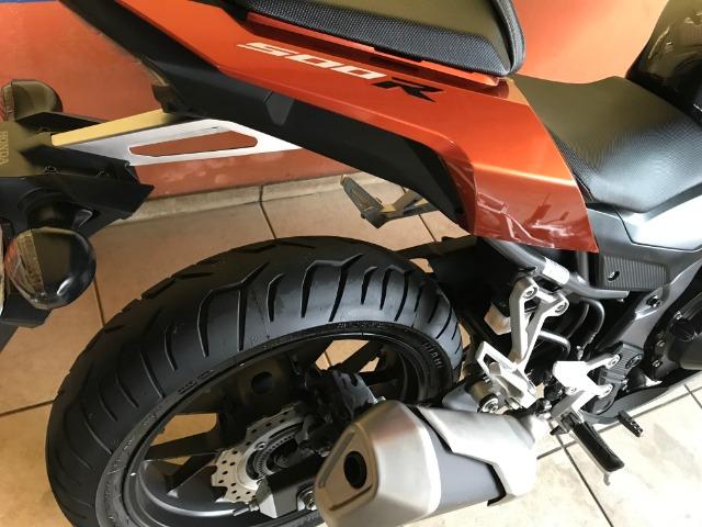 Cbr 500r 2016 preta-laranja - Foto 5