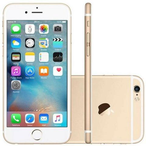 Apple iphone 6 Plus 128gb Dourado 8Mpx Tela 5.5 - Celulares e