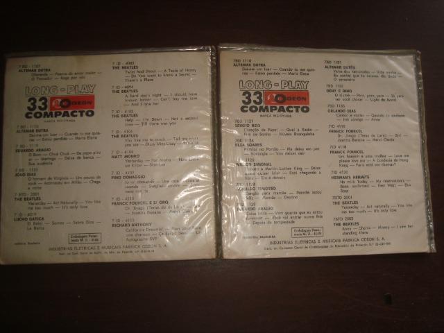 Sergio Reis, Lote com 2 compactos Vinil, Jovem Guarda - Foto 2