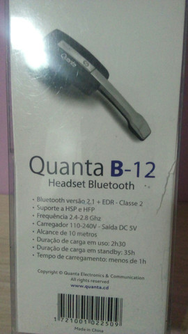 Quanta B12 Headset Bluetooth - Foto 4