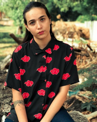 Camisa botão unissex