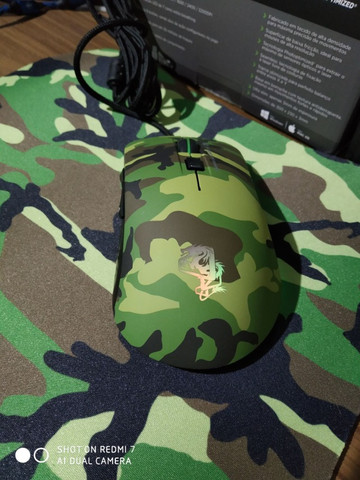 Kit Mouse Gamer 3.200 Dpi + Mouse Pad - Foto 6