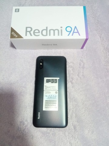 Celular Redmi 9A preto 4/64gb Camera 13mp Bateria 500mAh - Foto 4