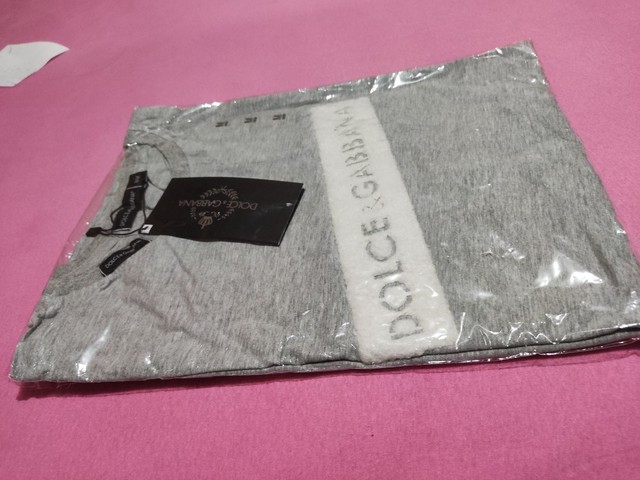 Camisa D&G, 30.1, M, cinza 