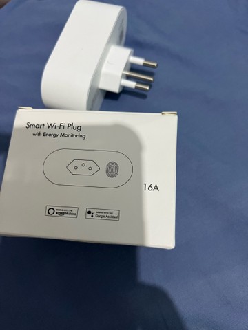 Tomada Inteligente Smart Plug Slim Wi-Fi 16A 