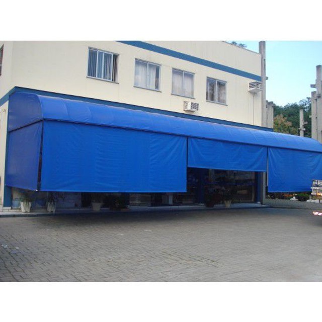 Toldo Fixo Com Cortina 