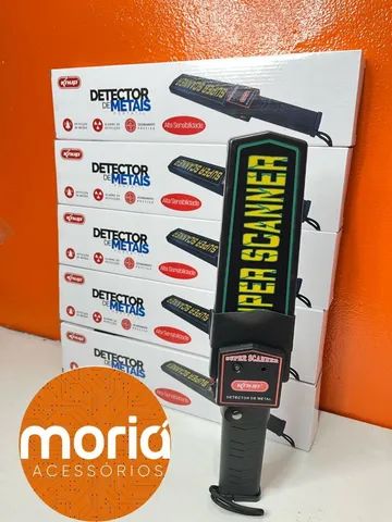 Detector De Metal Matais Manual Portátil Leve E Prático