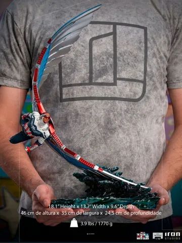 Sam Wilson Iron Studios Deluxe Captain America - Foto 3