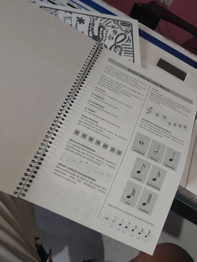 Caderno de música  - Foto 2
