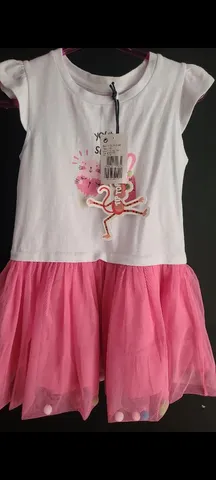 Tam 6 Vestido de Festa Barbie, Roupa Infantil para Menina Lig Lig Nunca  Usado 87841294