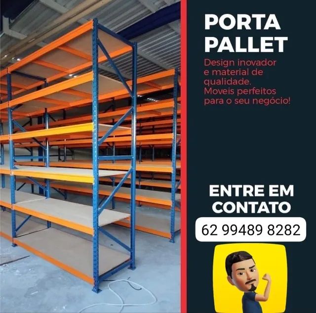 Mini Porta Paletes! Queima de estoque!