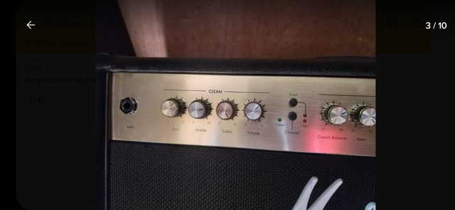 Amplificador Marshall MA50C - Foto 3