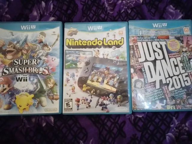 Vendo 3 jogos do Wii U