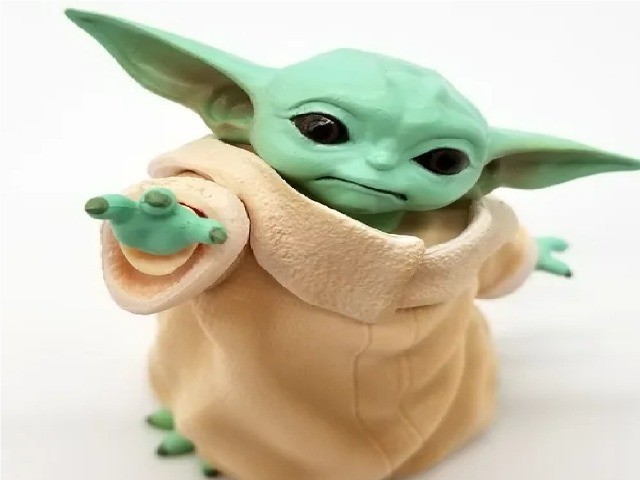 Baby Yoda - Star Wars - Miniatura Boneco de ~08 Centímetros - Foto 3