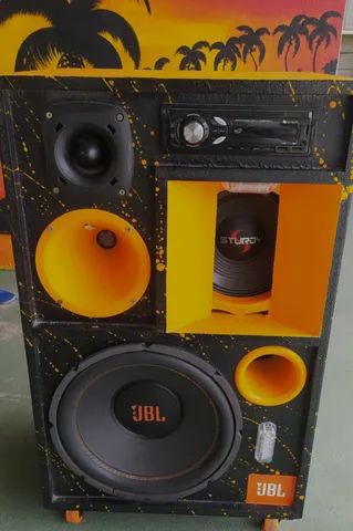 Caixa de Som Bob Esponja Residencial JBL 15 Polegadas! 